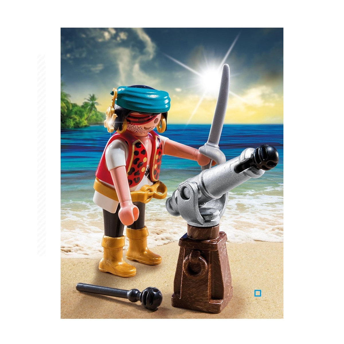 PLAYMOBIL Pirates 5378 - Canonnier des pirates 