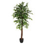 Voir la diapositive 1 : ATMOSPHERA Plante Artificielle  Ficus  185cm Vert