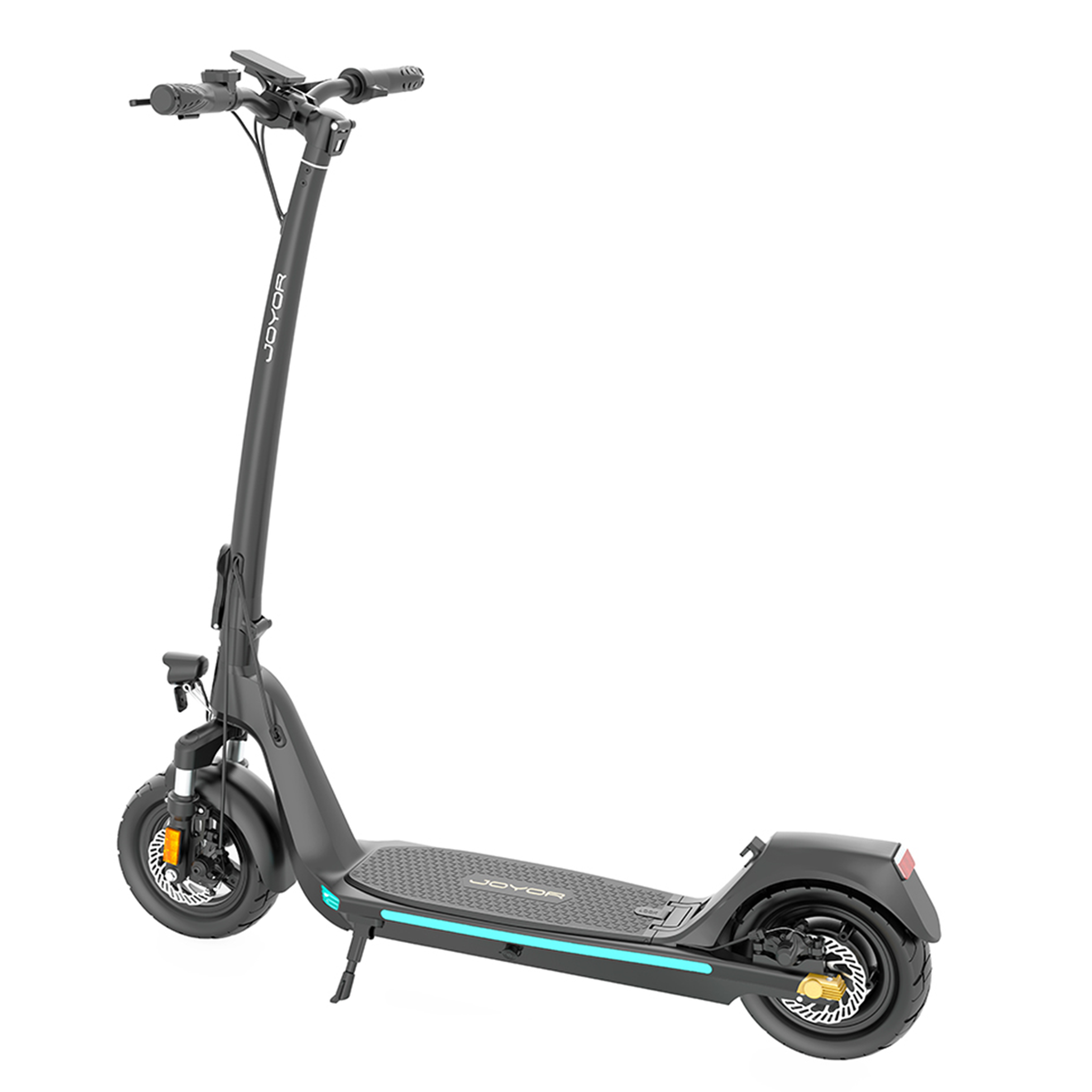 Voir la diapositive 3 : JOYOR Trottinette électrique JOYOR C10 - 500 W, 48 V, 10,4 Ah - 25 km/h
