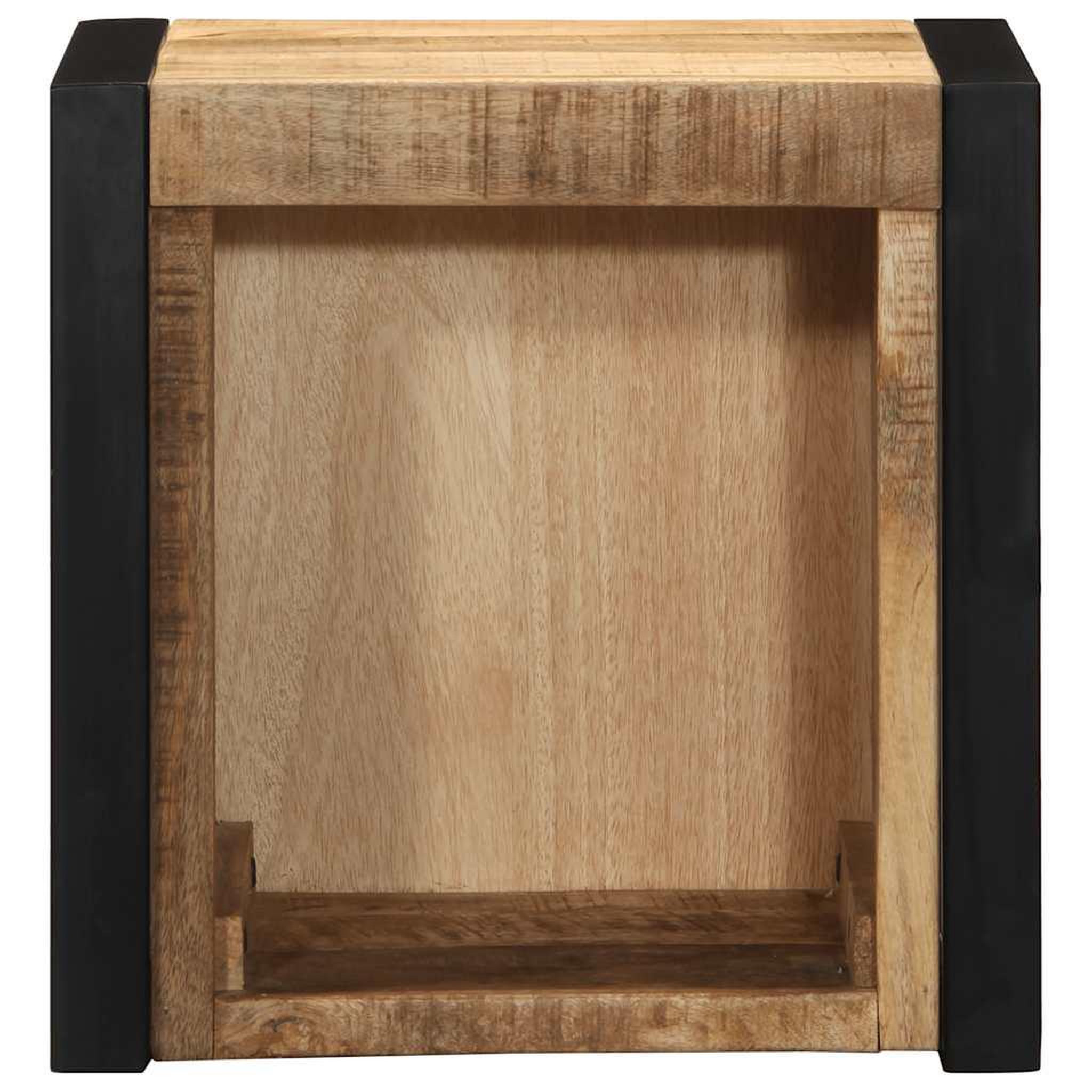 Voir la diapositive 5 : VIDAXL Tables de chevet 2 pcs 40x35x40 cm bois de manguier massif brut