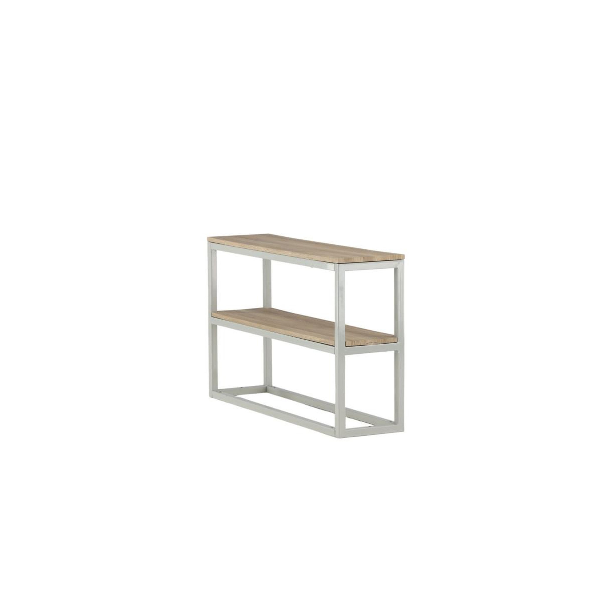 Voir la diapositive 6 : Paris Prix Console design double  rise  110cm naturel & gris