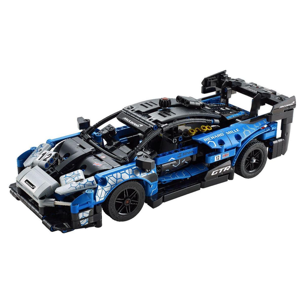 LEGO Technic 42123 McLaren Senna GTR, Jouet de Voiture Télécommandée, Maquette pour Enfants
