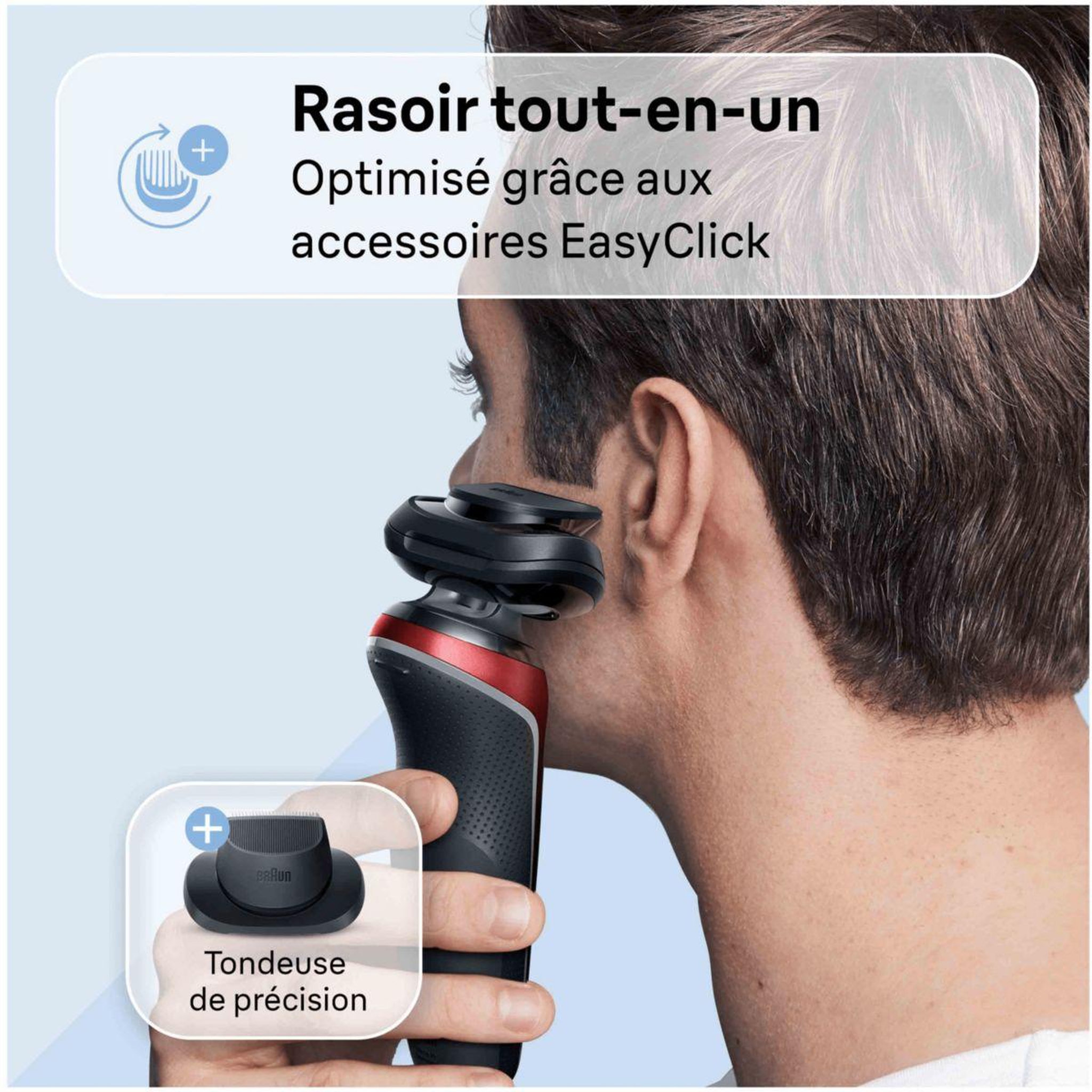 Voir la diapositive 5 : BRAUN Rasoir électrique 61-R1200s