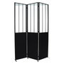 Voir la diapositive 1 : ATMOSPHERA Paravent Design en Verre  Arme  121x170cm Noir