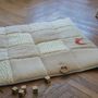 Voir la diapositive 3 : DOMIVA Tapis d'éveil - DOMIVA - Honey Moon - Patchwork - Anneau en bois et lune décorative