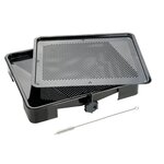 ZENKER Plat de cuisson four pour rôti avec bac de récupération du jus de 3 litres 39 x 33 cm Zenker Special Cooking