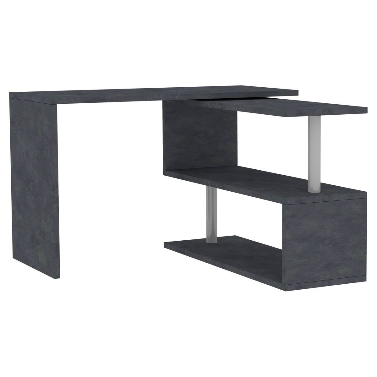 Bureau modulable droit ou d'angle 120/177cm ALTO
