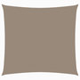 Voir la diapositive 2 : VIDAXL Voile de parasol tissu oxford carre 4,5x4,5 m taupe