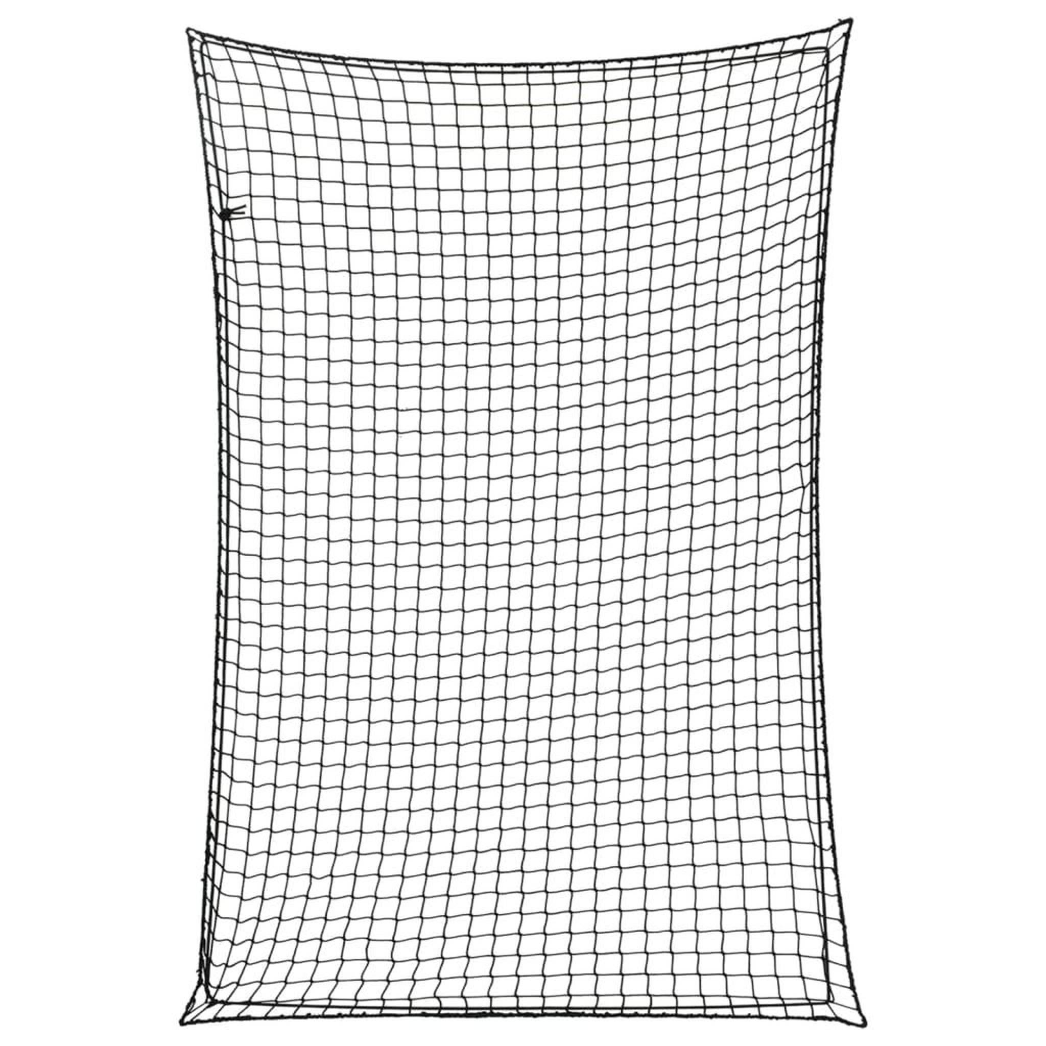 VIDAXL Filet pour remorque avec corde elastique noir 2,2x1,5 m PP