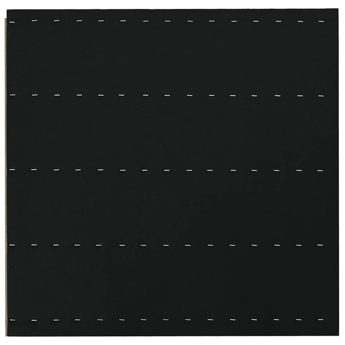 VIDAXL Panneaux muraux acoustiques 2pcs lattes 60,5x60cm placage chene