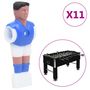 Voir la diapositive 5 : VIDAXL Joueurs de baby foot pour tige de 15,9 mm 22 pcs
