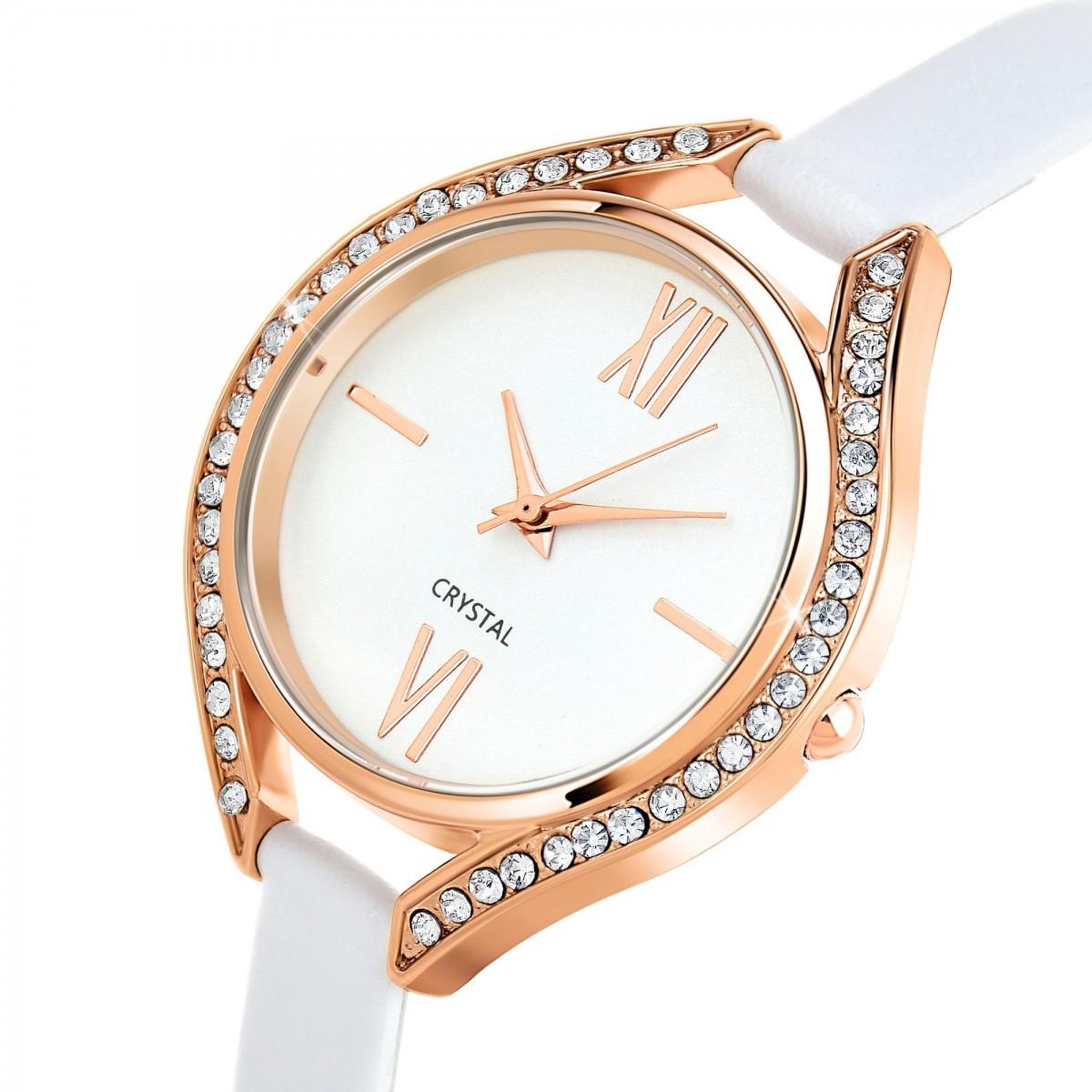Voir la diapositive 3 : SC CRYSTAL Montre Lana SC Crystal ornée de 46 Cristaux scintillants