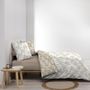 Voir la diapositive 4 : Douceur d'Intérieur Housse de couette 260x240 + 2 taies OLIANA 100% coton 57 fils