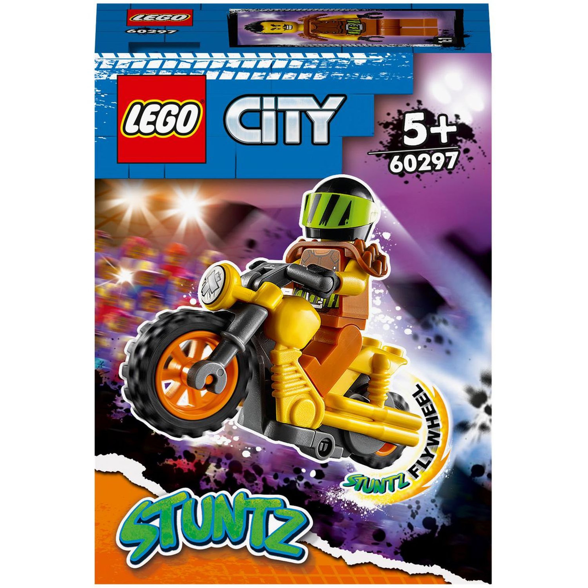 Voir la diapositive 1 : LEGO City Stuntz 60297  La moto de cascade Démolition