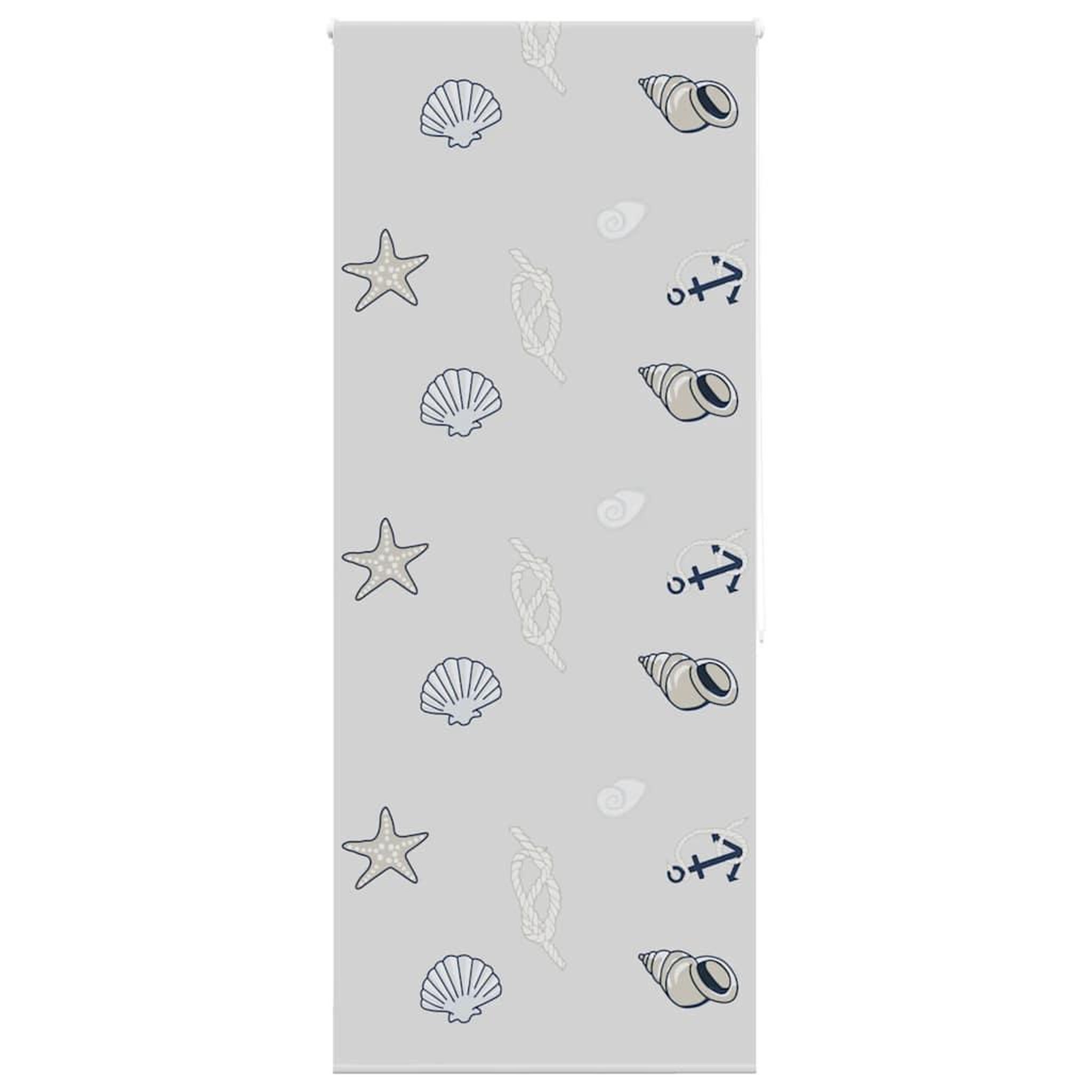 VIDAXL Store enrouleur de douche 110x240 cm largeur du tissu 106 cm