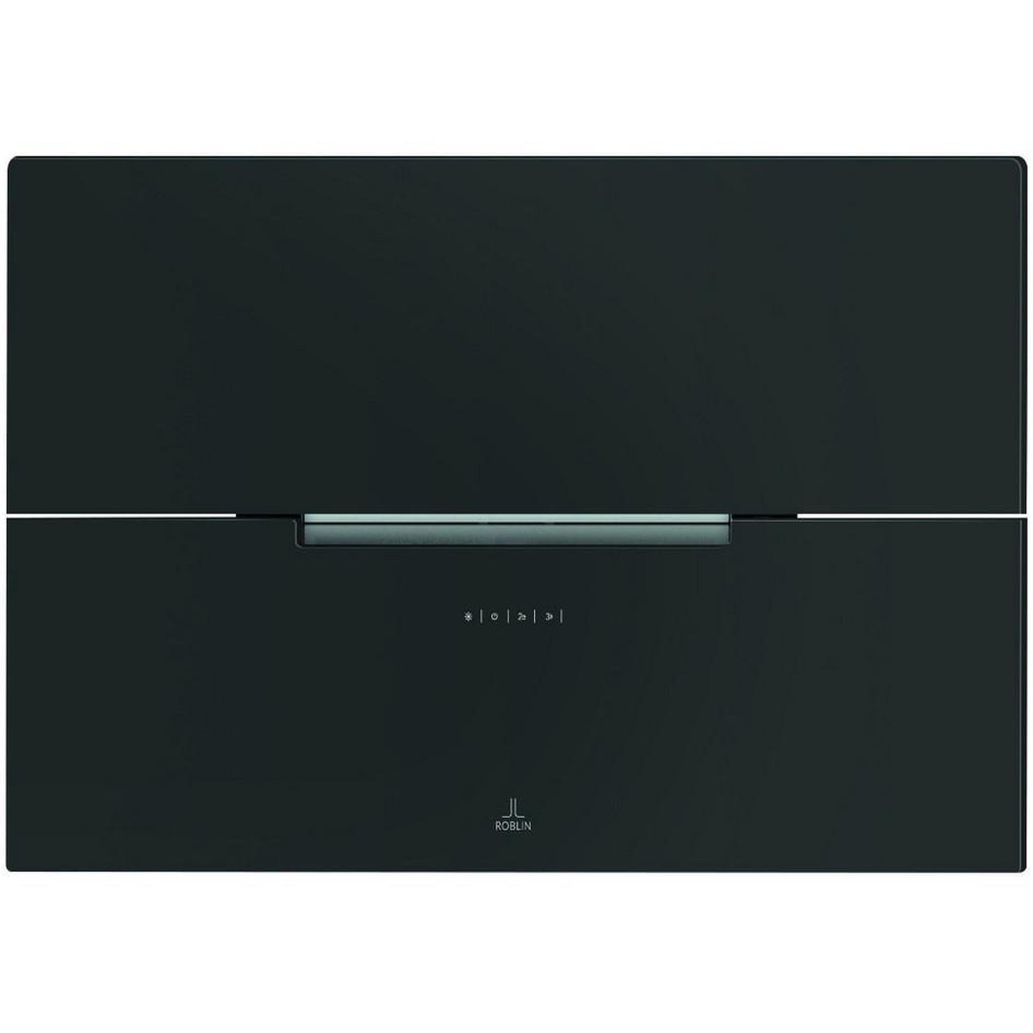 Voir la diapositive 3 : ROBLIN Hotte décorative inclinée 80cm 590m3/h noir - 6989541