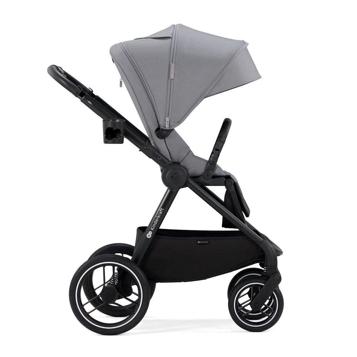 KINDERKRAFT Poussette combinée 2 en 1 avec suspension et protection UPF50+