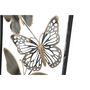Voir la diapositive 4 : Paris Prix Déco Murale Encadrée en Métal  Papillons  90cm Argent