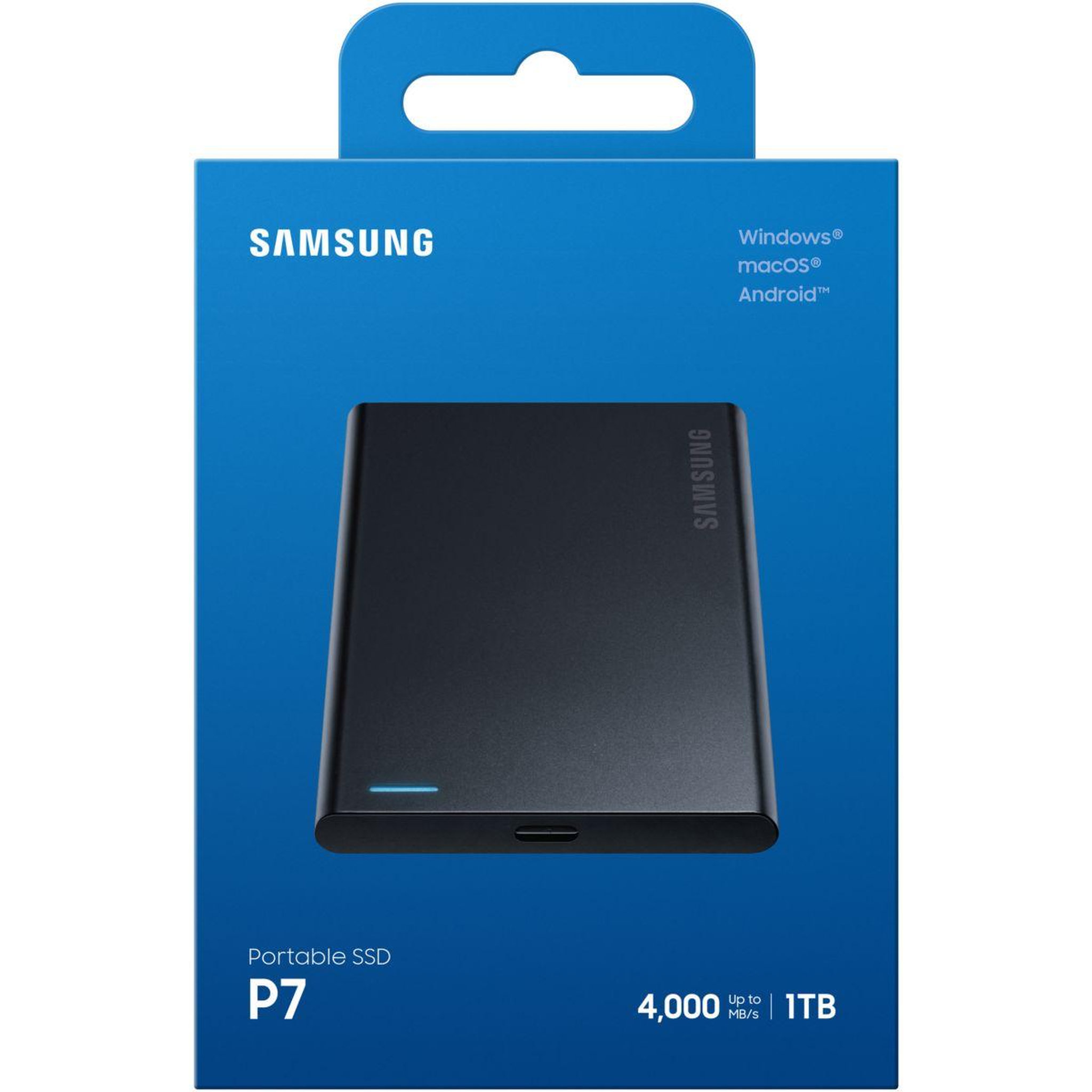 Voir la diapositive 3 : Samsung Disque SSD externe 1To P7