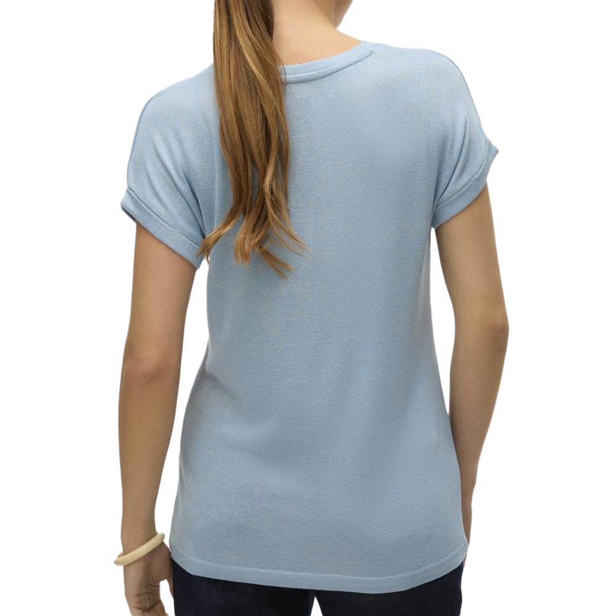 Voir la diapositive 2 : Vero Moda T Shirt  Ciel Femme Vero Moda Brianna 10291353