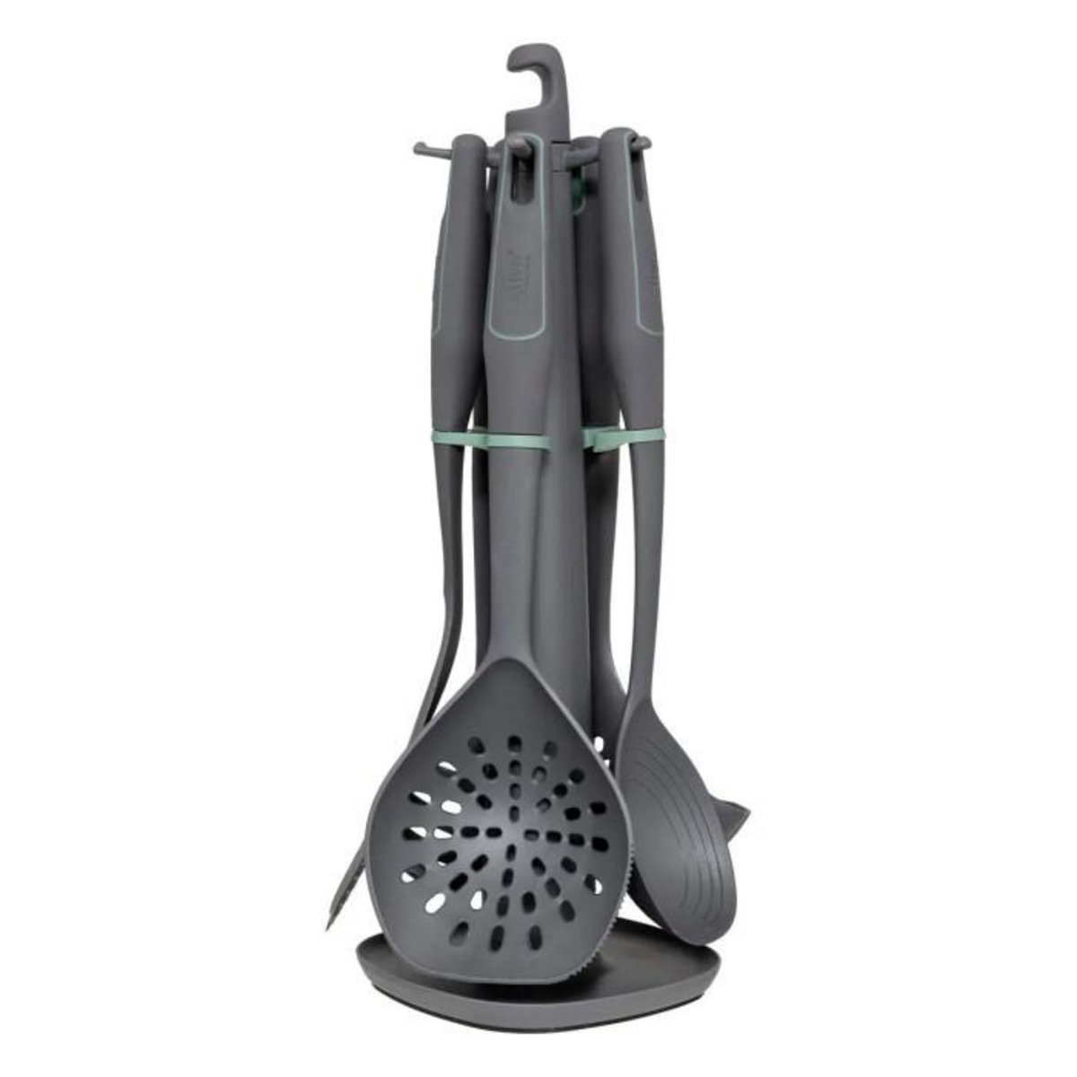 FIVE Lot de 5 Ustensiles Avec Support  Néo 2  41cm Gris
