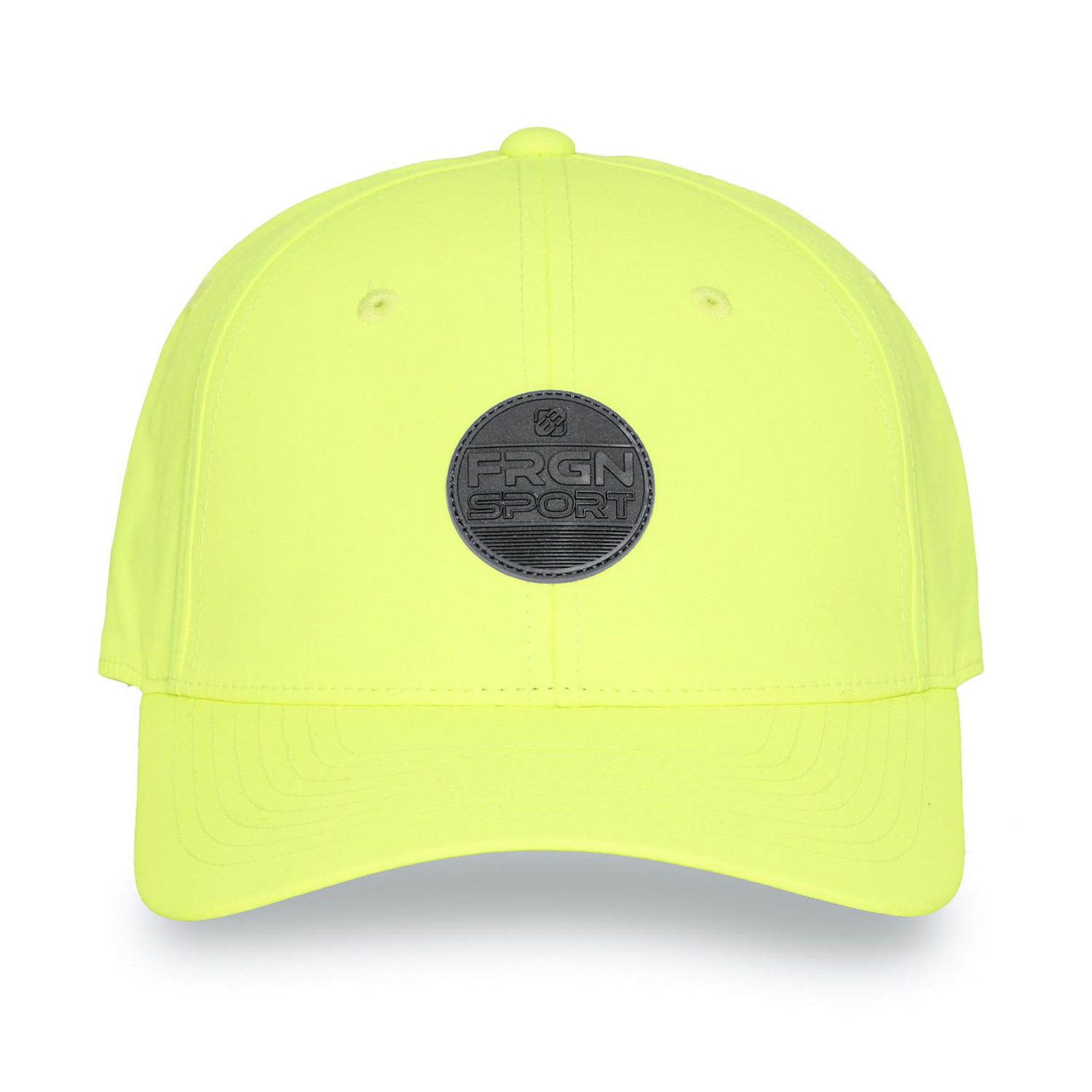 Voir la diapositive 2 : FREEGUN Casquette baseball avec écusson rond PU et réglage par cordon FRGN
