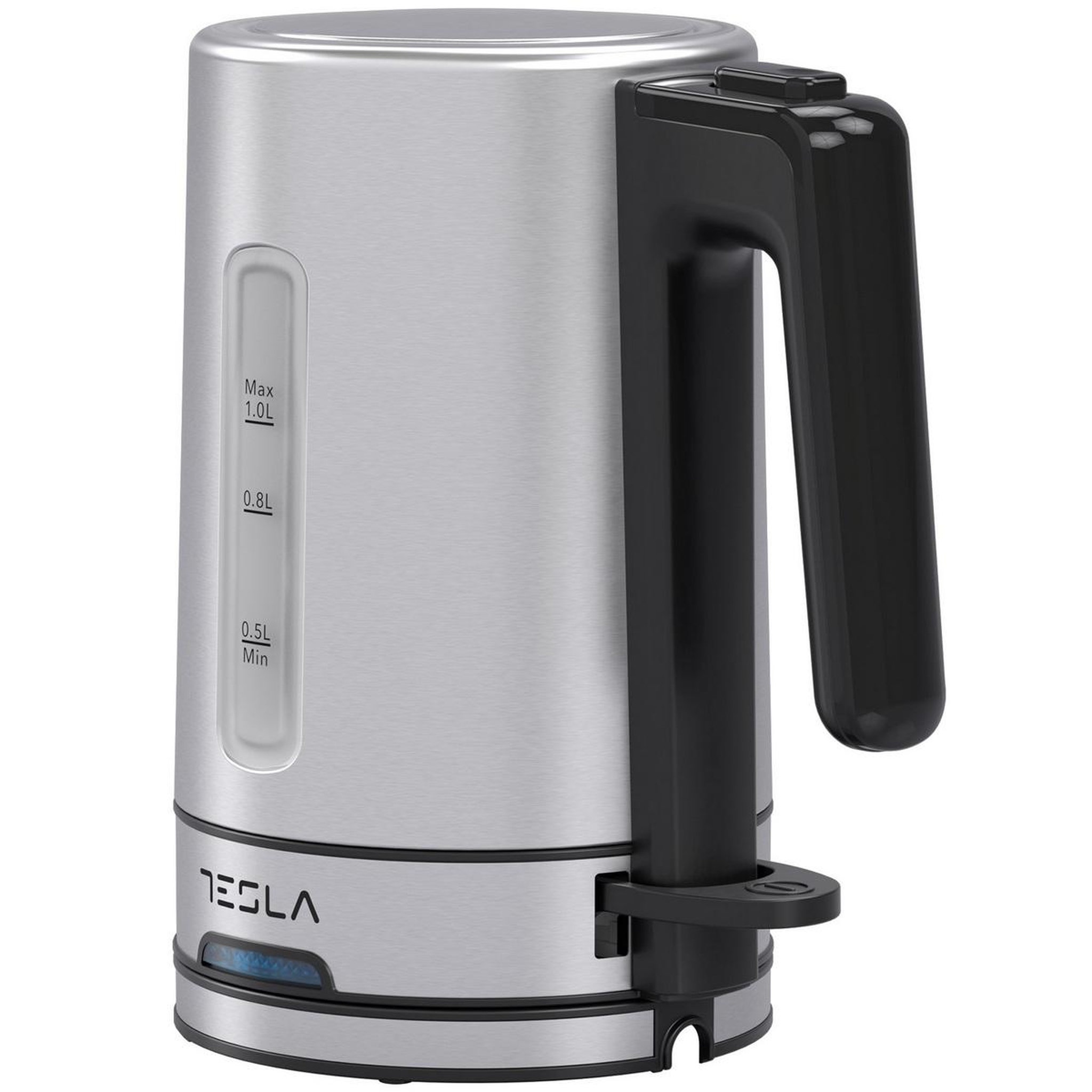 Voir la diapositive 2 : TESLA Bouilloire sans fil 1l 2200w inox - kt450bx