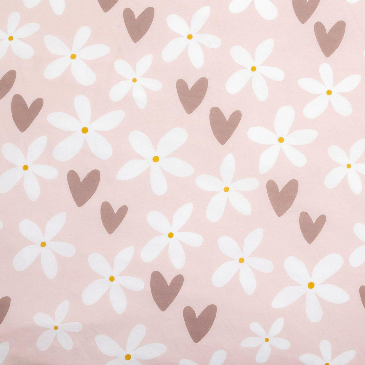 ATMOSPHERA Parure de lit enfant motifs cœurs BILLIE - 48 fils/cm² - 140 x 200 cm