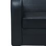 Voir la diapositive 4 : VIDAXL Canapé à 2 places Cuir synthétique Noir