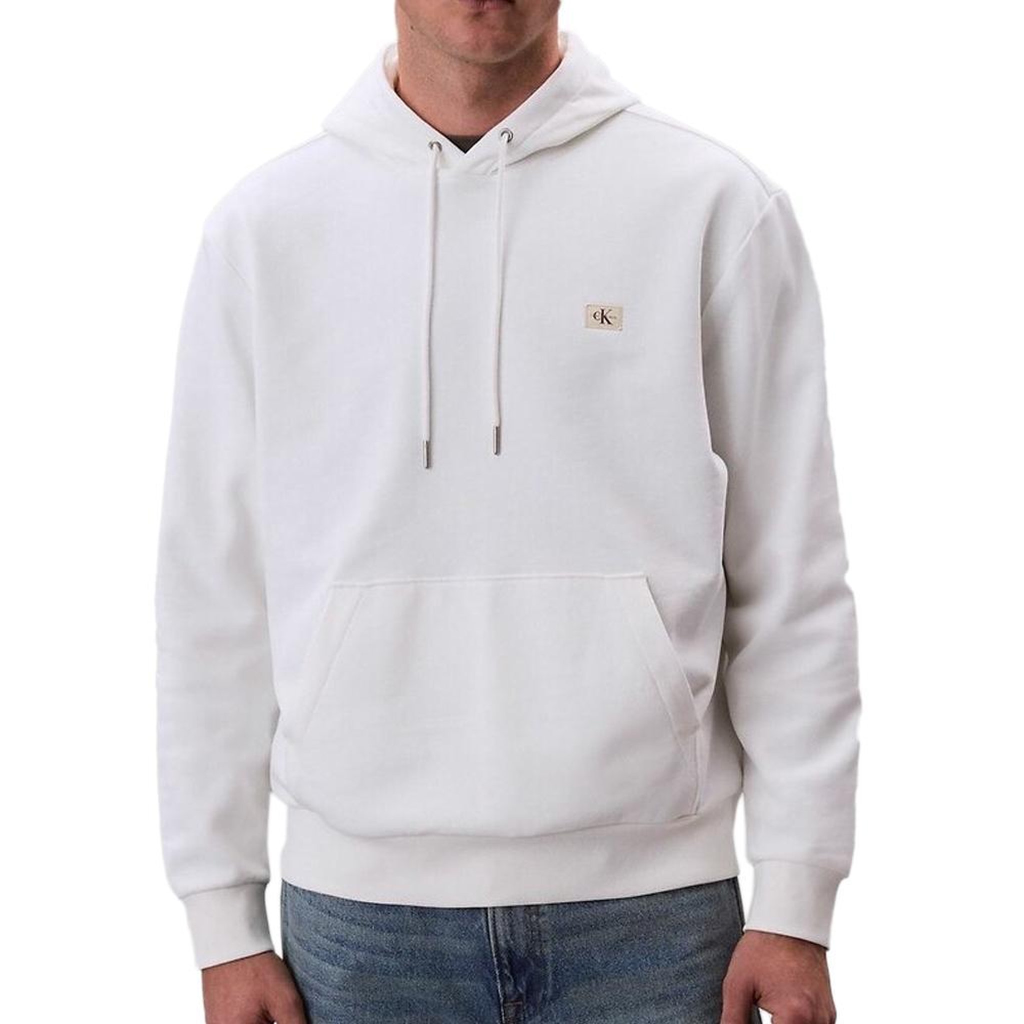 Voir la diapositive 1 : CALVIN KLEIN JEANS Sweat à capuche Blanc Homme Calvin Klein Jeans 350