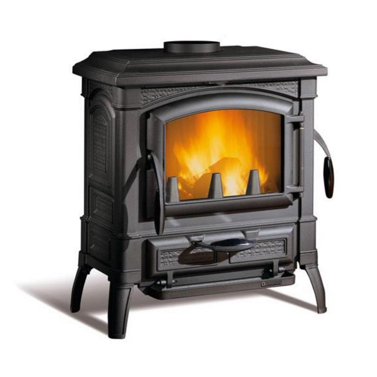 NORDICA EXTRAFLAME Poêle à bois fonte 7.3kw noir - isettaevo4.0
