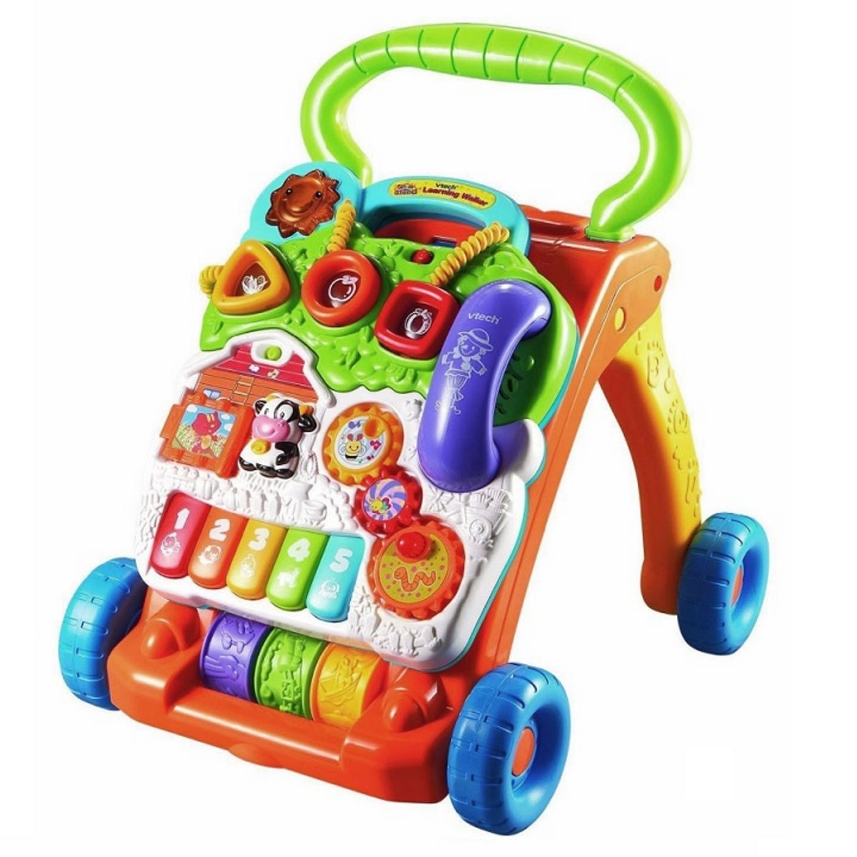 VTECH Super trotteur parlant 2 en 1 orange