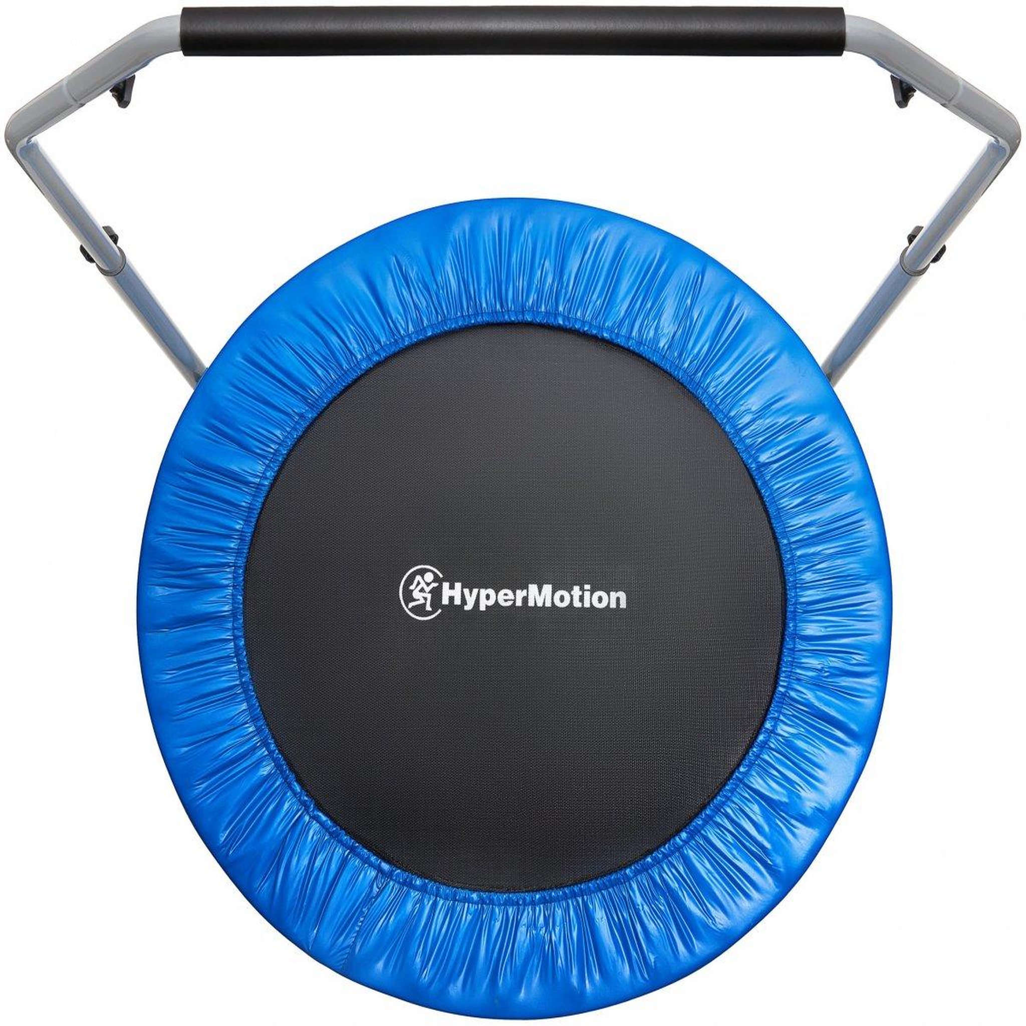 Voir la diapositive 5 : HYPERMOTION Trampoline Fitness HyperMotion 96 cm Pliable avec Barre d'Équilibre Réglable et 36 Ressorts