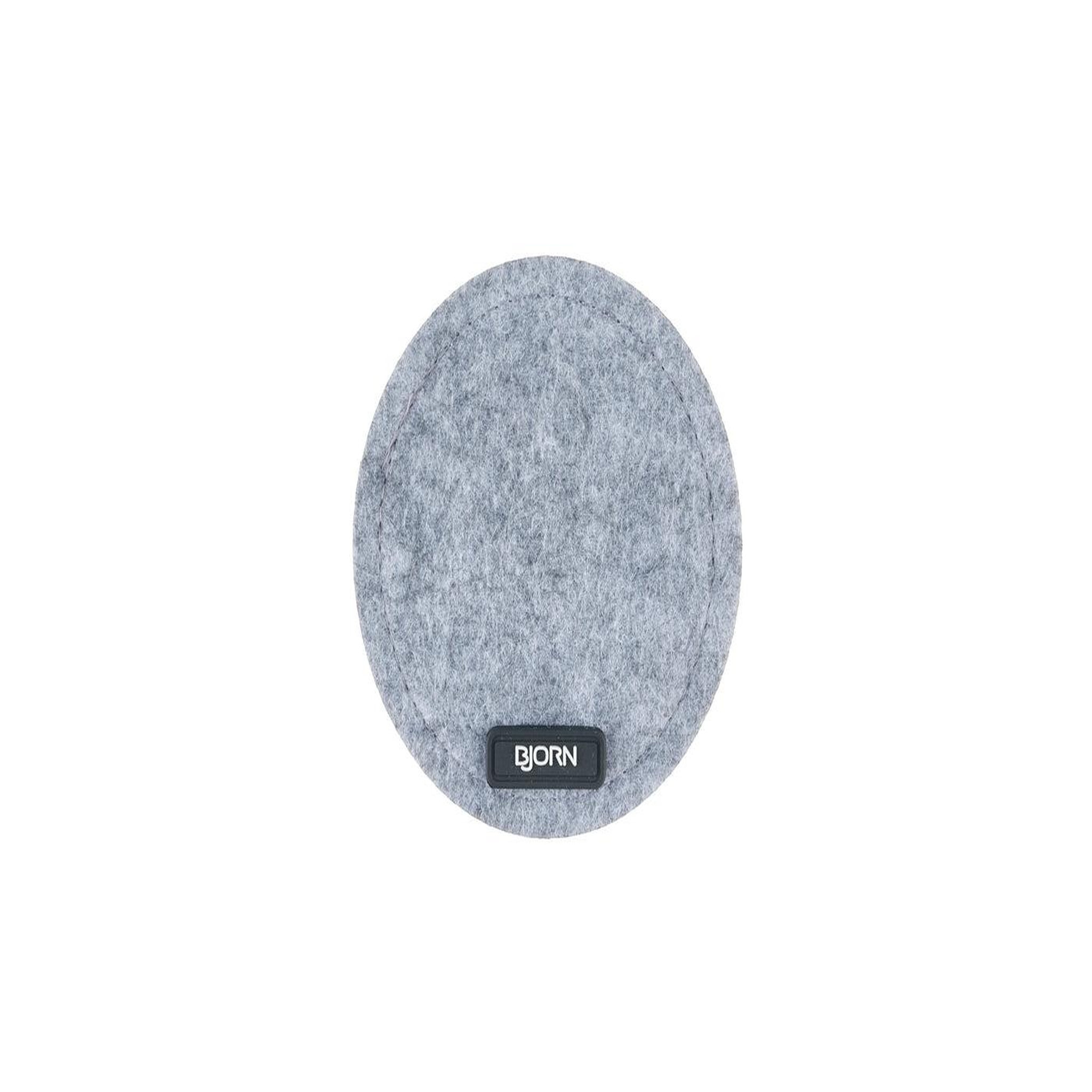 Voir la diapositive 4 : BJORN Sous-verre rond - 6 pièces - feutre recyclé gris