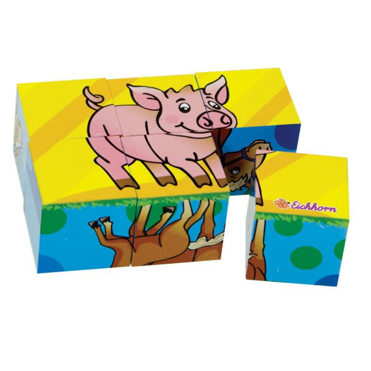 Eichhorn Eichhorn Block Puzzle, 6dlg.