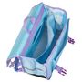 Voir la diapositive 4 : DISNEY Cartable 38 cm CP/CE1/CE2 bleu et rose Reine des Neiges