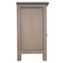 Voir la diapositive 4 : Paris Prix Table de Chevet 1 Tiroir & 1 Porte  Loco  60cm Taupe