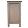 Voir la diapositive 4 : Paris Prix Table de Chevet 1 Tiroir & 1 Porte  Loco  60cm Taupe