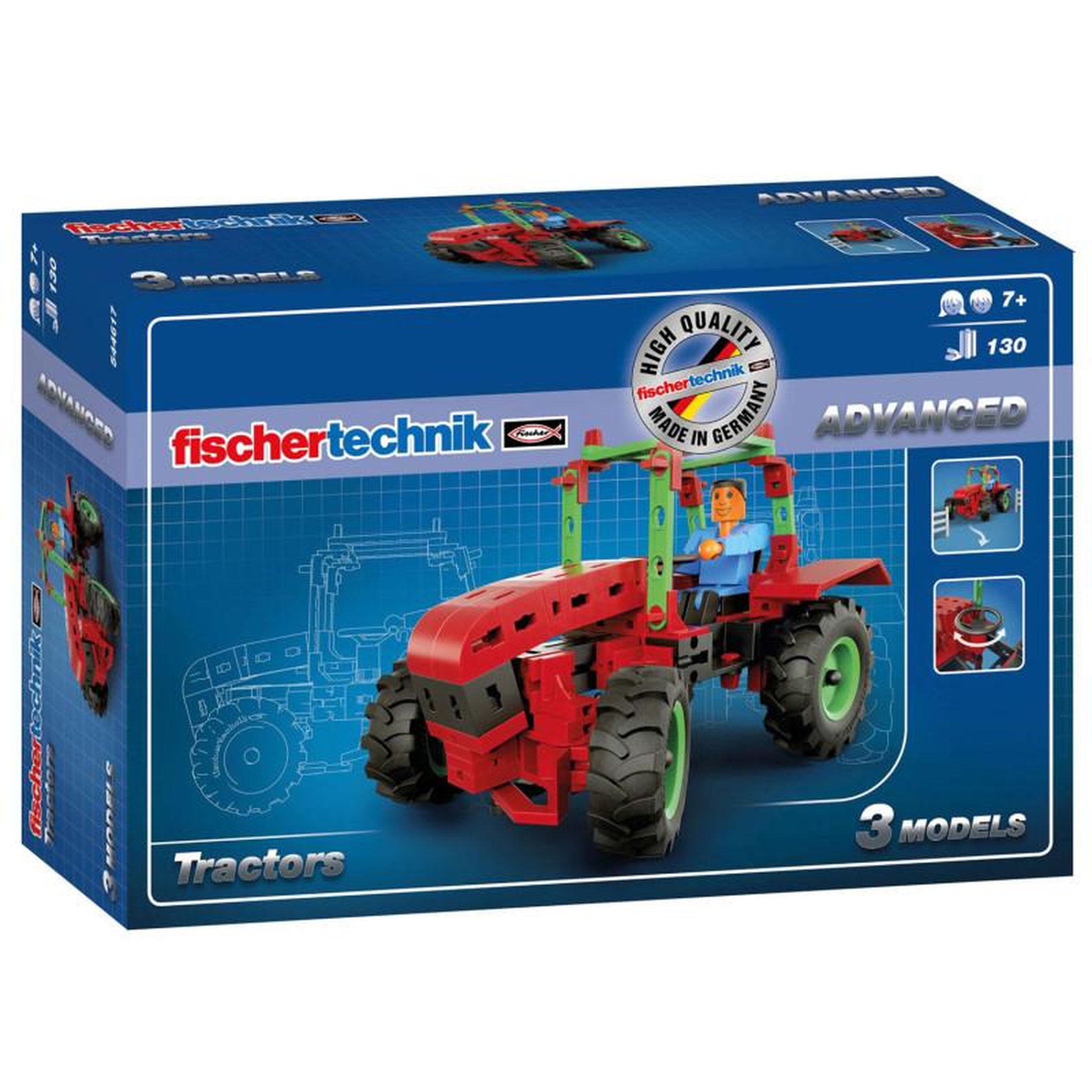 Fischer Fischertechnik Advanced-tractor, 130dlg.
