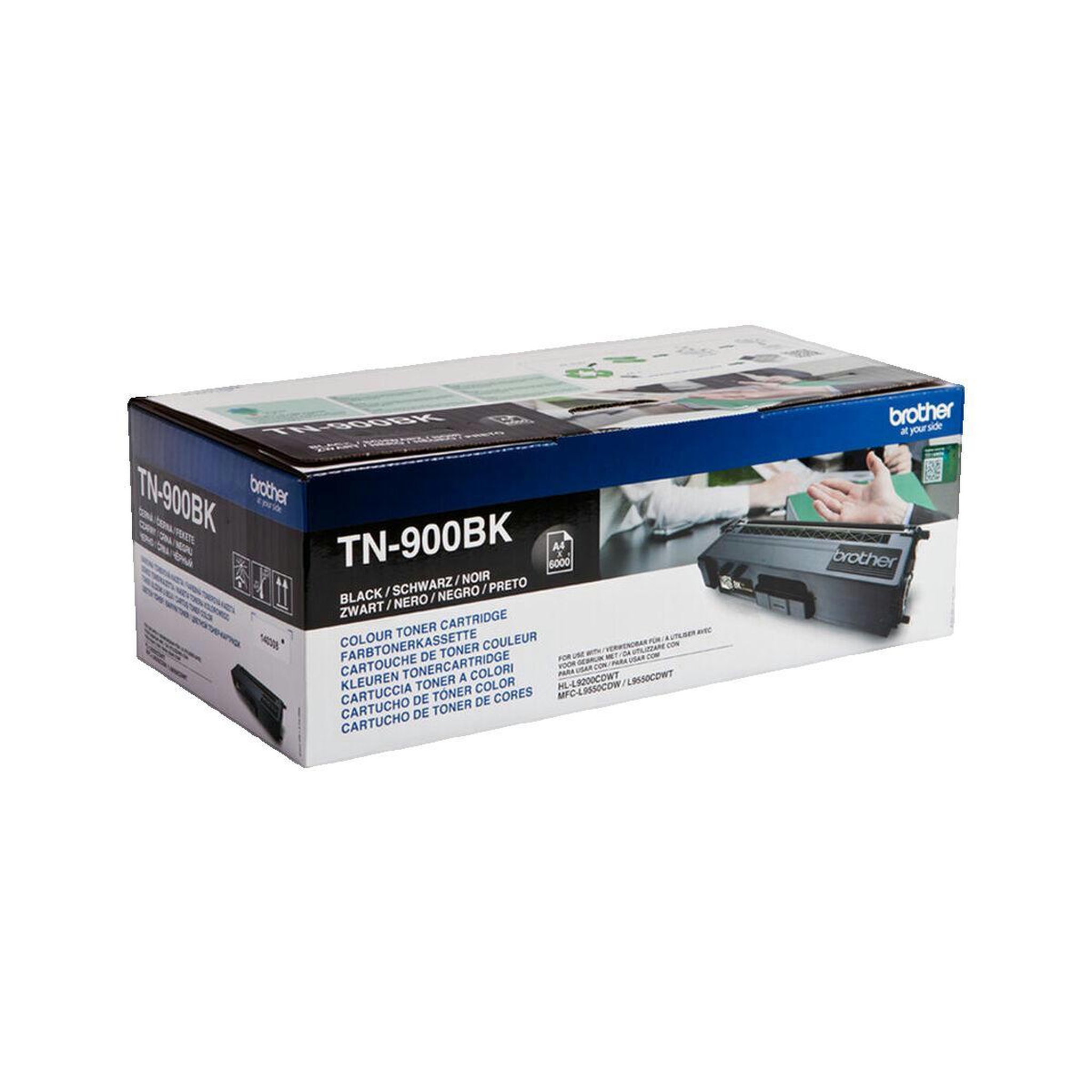 Voir la diapositive 2 : Brother Cartouche de toner Brother TN-900BK Noir