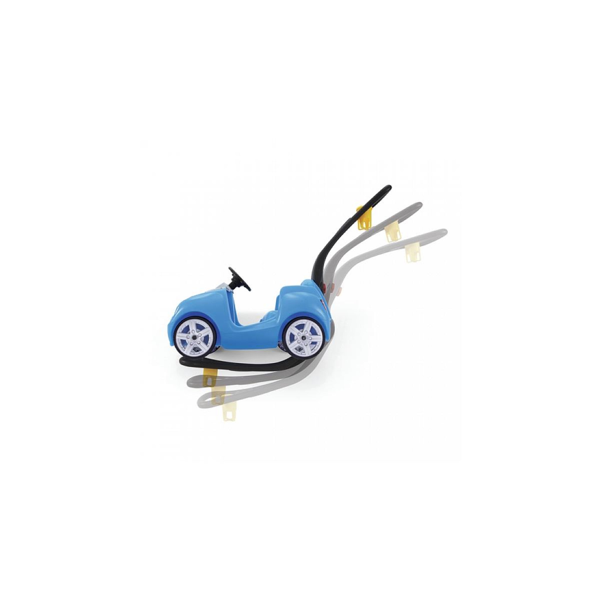 Voir la diapositive 2 : Step 2 Porteur Whisper Ride II Buggy bleu