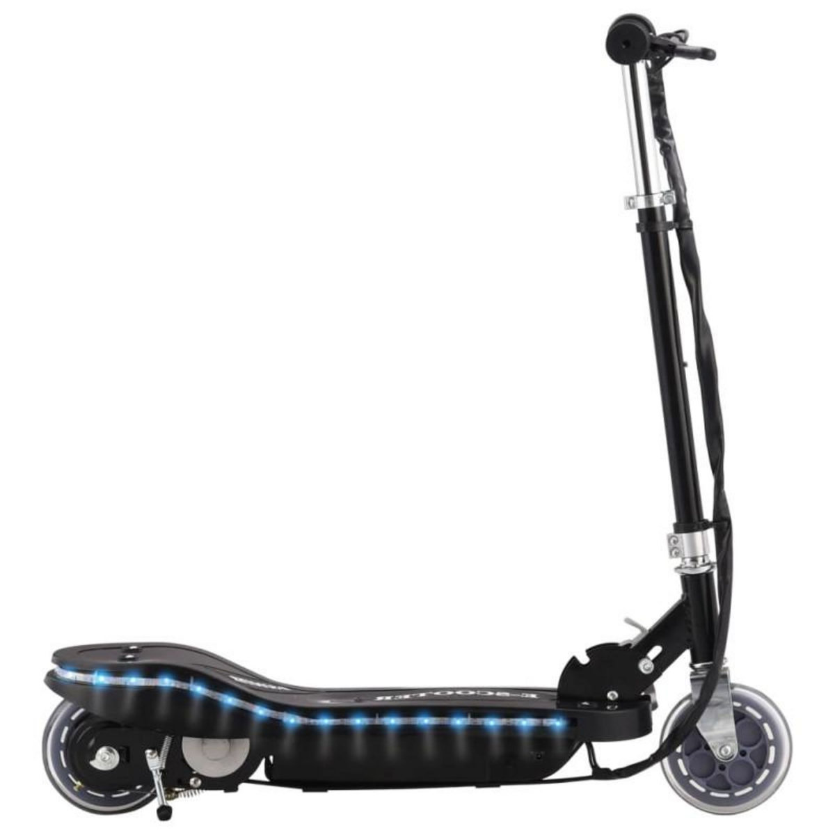 VIDAXL Trottinette électrique avec LED 120 W Noir