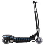 VIDAXL Trottinette électrique avec LED 120 W Noir