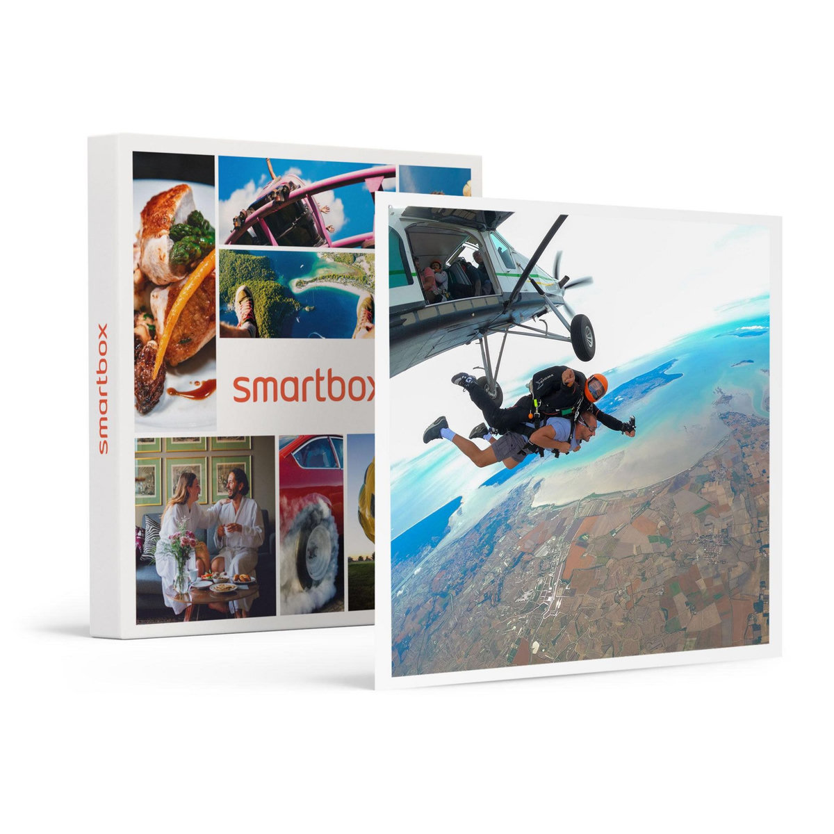 Smartbox Saut en parachute en tandem à La Rochelle en semaine - Coffret Cadeau Sport & Aventure