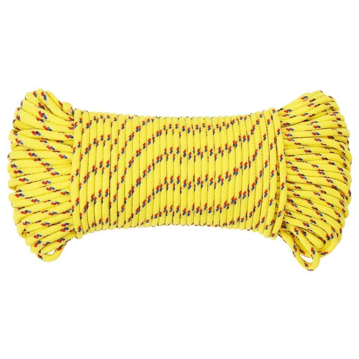 VIDAXL Corde de bateau Jaune 4 mm 250 m Polypropylene