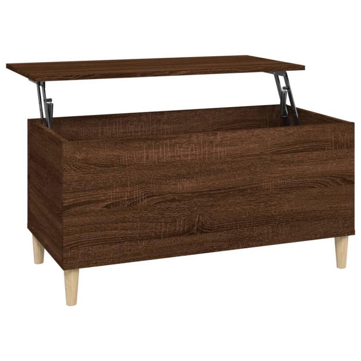 VIDAXL Table basse Chene marron 90x44,5x45 cm Bois d'ingenierie