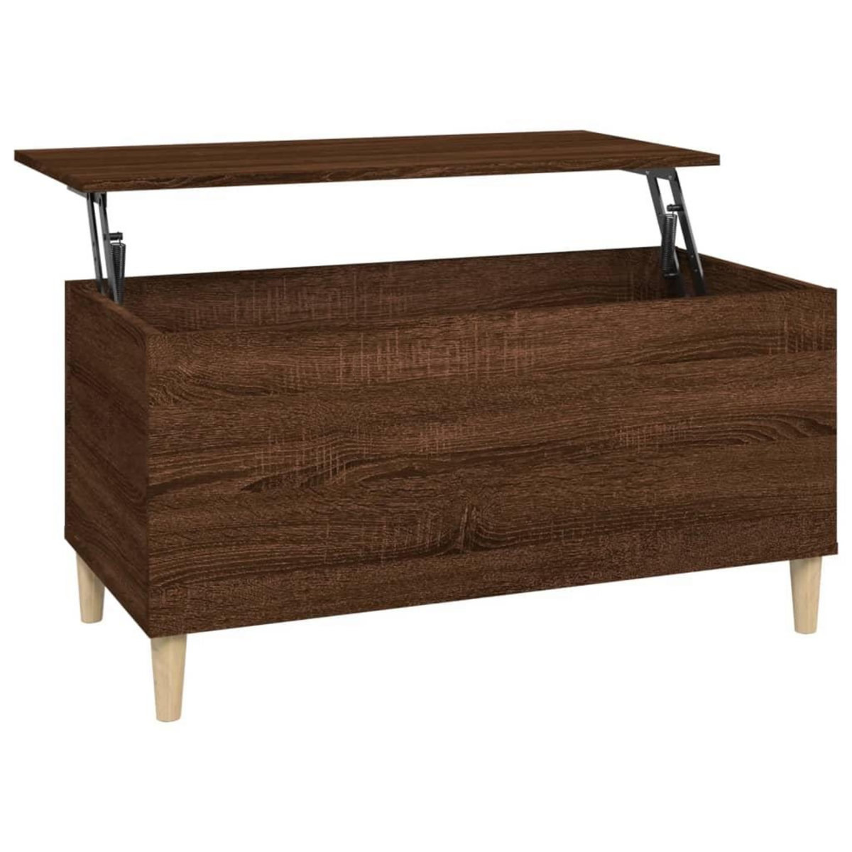 VIDAXL Table basse Chene marron 90x44,5x45 cm Bois d'ingenierie