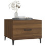 Voir la diapositive 4 : VIDAXL Tables basses avec pieds en metal 2 pcs Chene marron 50x50x40cm