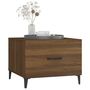Voir la diapositive 4 : VIDAXL Tables basses avec pieds en metal 2 pcs Chene marron 50x50x40cm