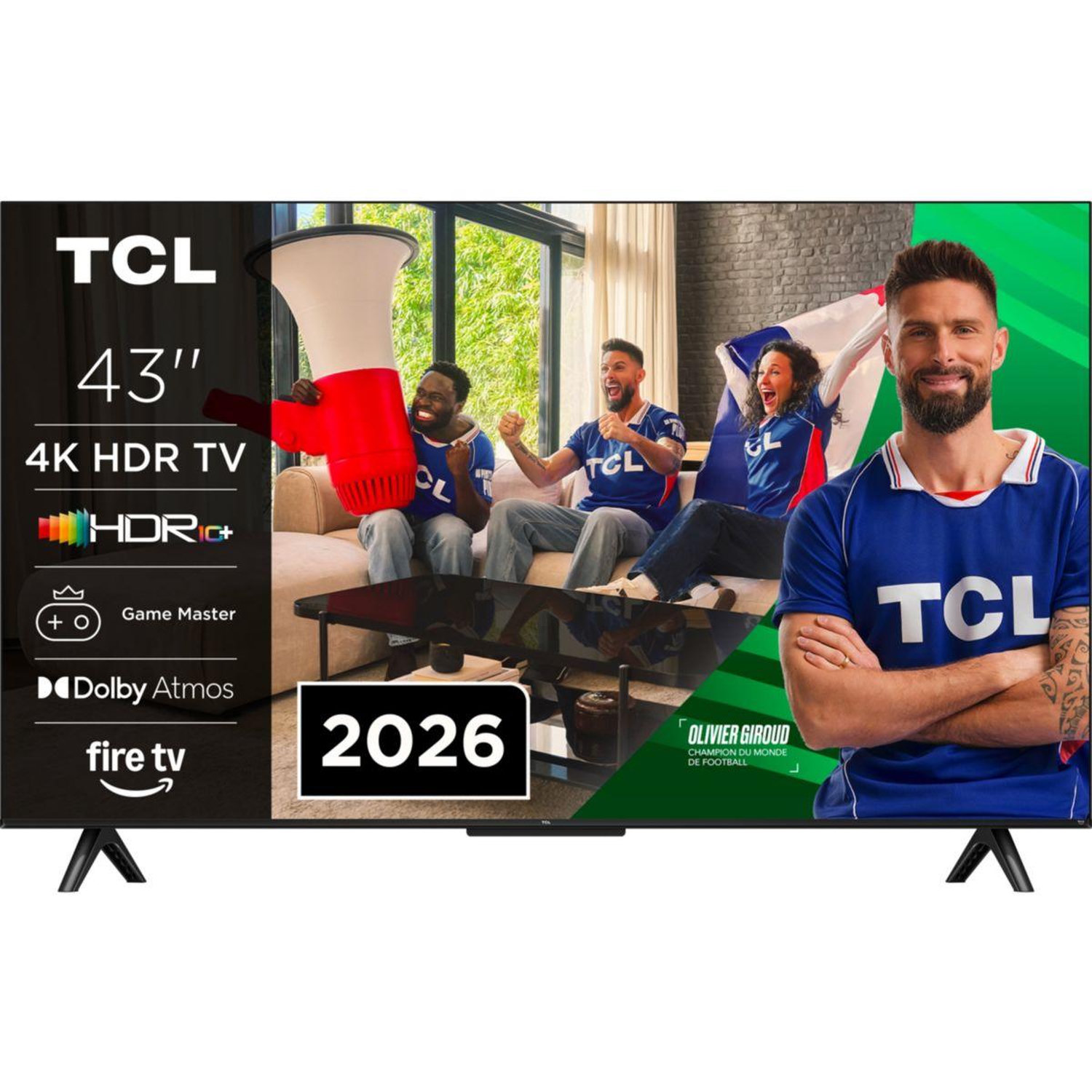TCL V6D 43V6D TV 43 4K Ultra HD Smart TV Wifi 260 cdm²